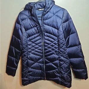 The North Face Navy Down Insulated Jacket